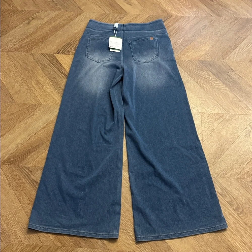 Halara Flex™ High Waisted Tummy Control Wide Leg Casual Jeans with Pockets - Picture 7 of 11